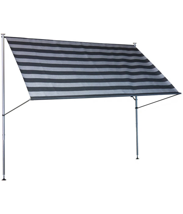 Angerer Klemmmarkise Premium, Gestreift, Ca. B350/H275/T170 Cm