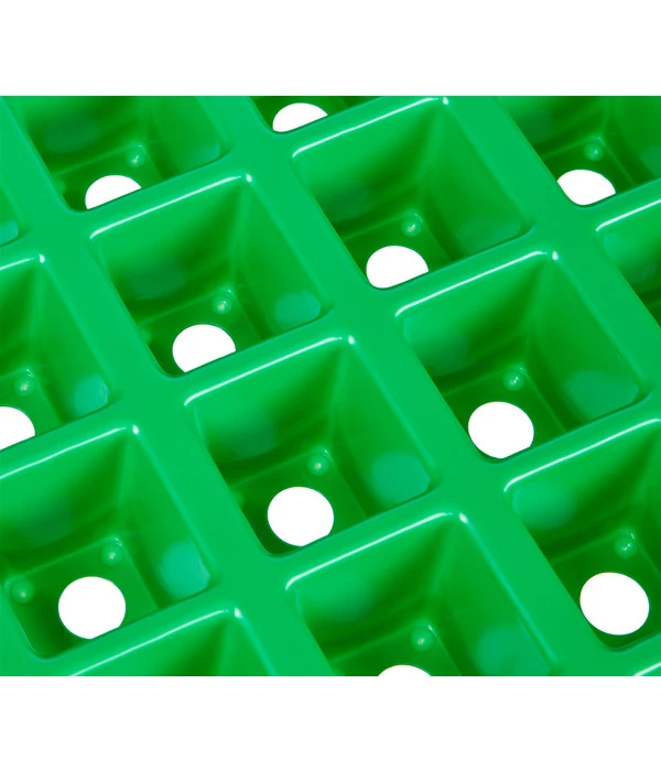 Romberg Anzuchttopfplatte, Eckig, 54 Töpfe – Bild 2