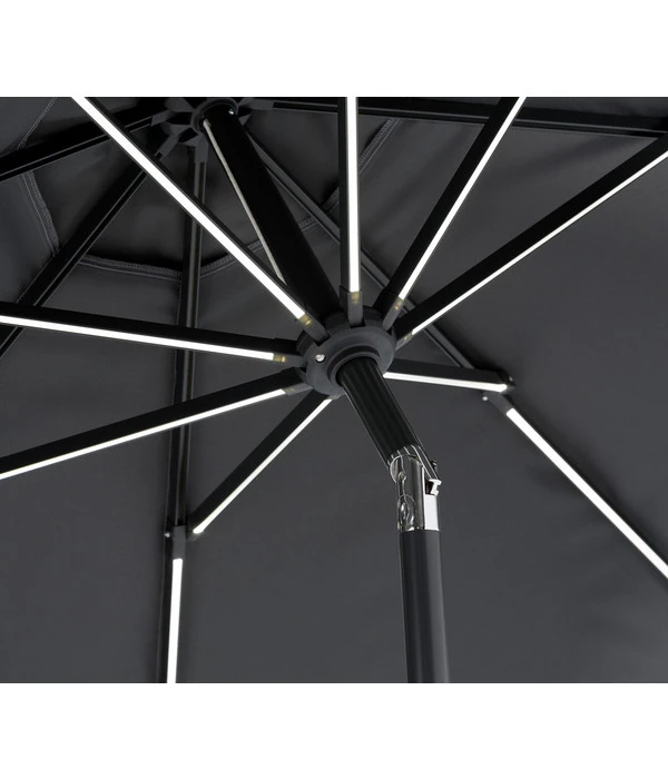 Schneider Sonnenschirm Blacklight, Rund, Ca. Ø270 Cm – Bild 7