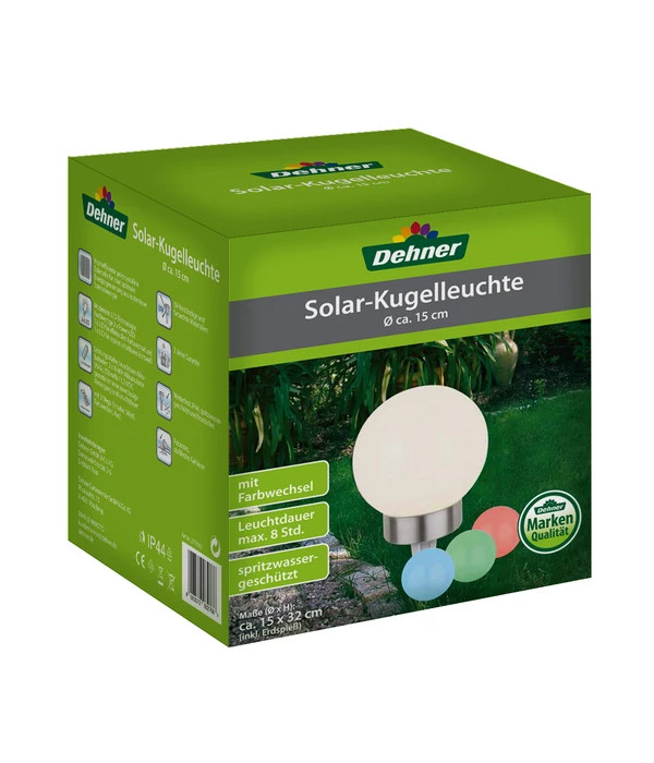 Dehner Solar-Kugelleuchte – Bild 5
