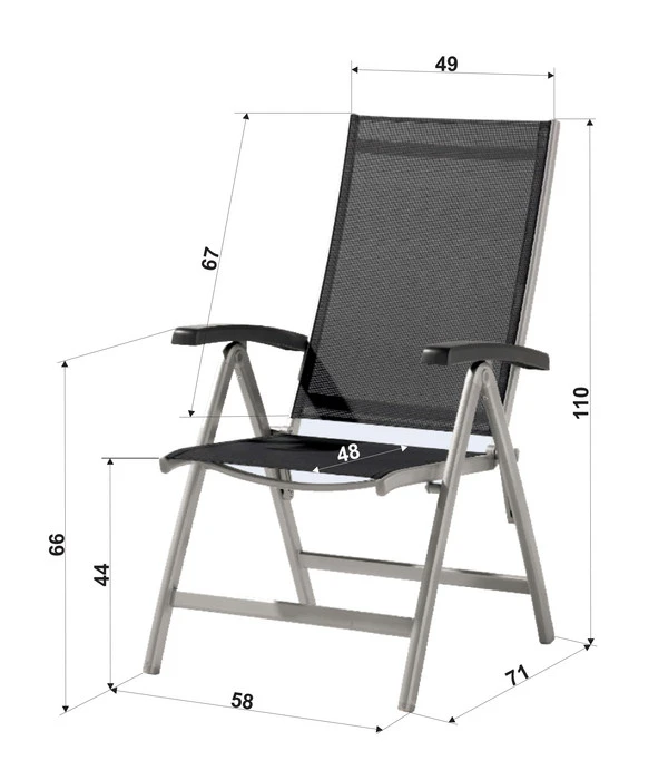 Sieger Klappsessel Bodega – Bild 2