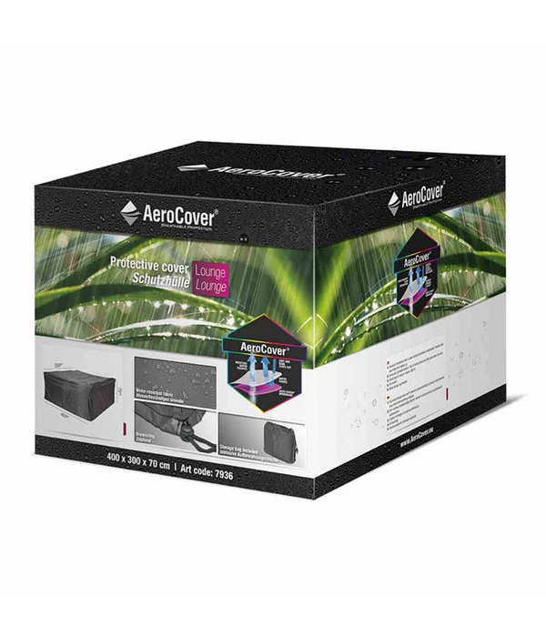AeroCover Loungesethülle Rechteckig, 400x300x70 Cm – Bild 3