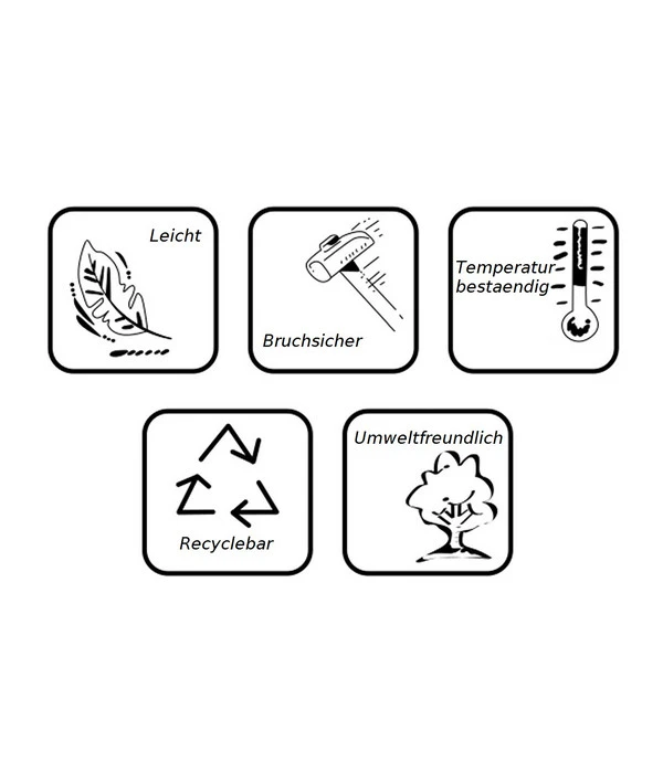 Farmet Kunststoff-Hängeampel Clio – Bild 5