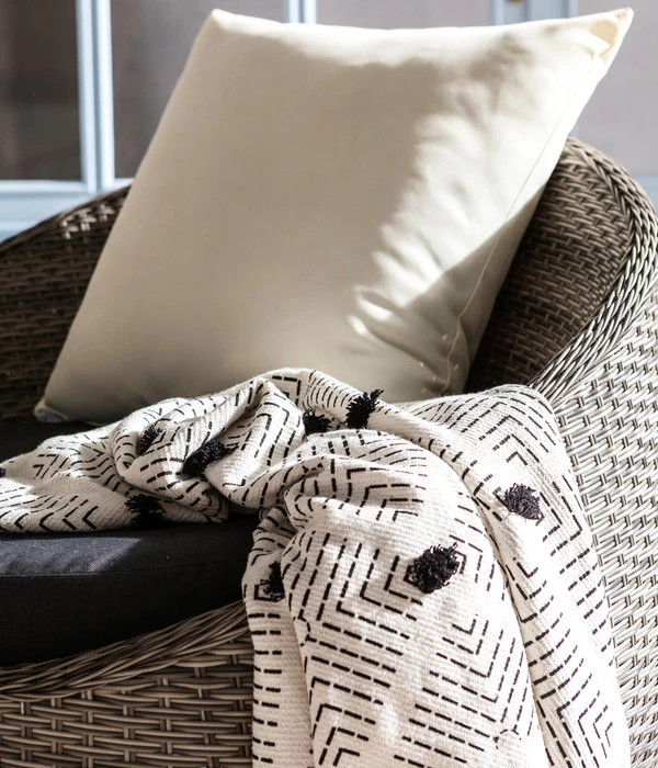 Dehner Geflechtlounge Avani, 4-teilig â Bild 10