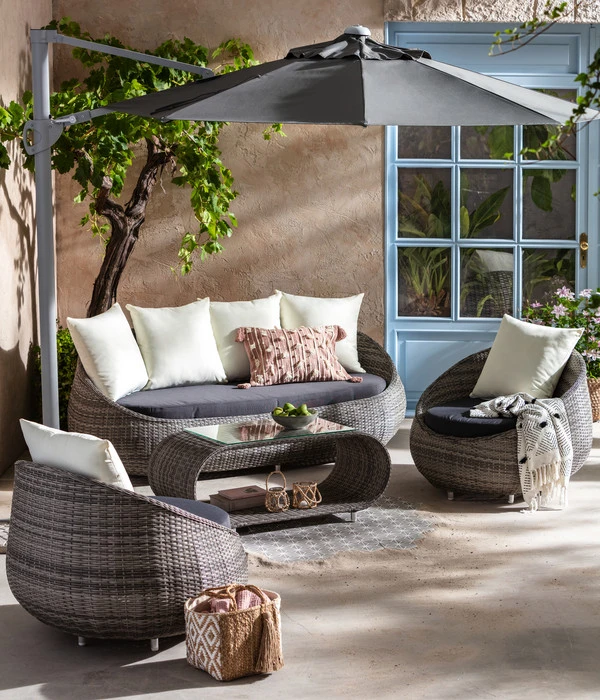 Dehner Geflechtsessel Avani – Bild 4