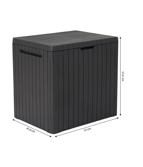 Keter Aufbewahrungsbox City Box, 113 Liter, Ca. B41,6/H51,6/T57 Cm – Bild 5
