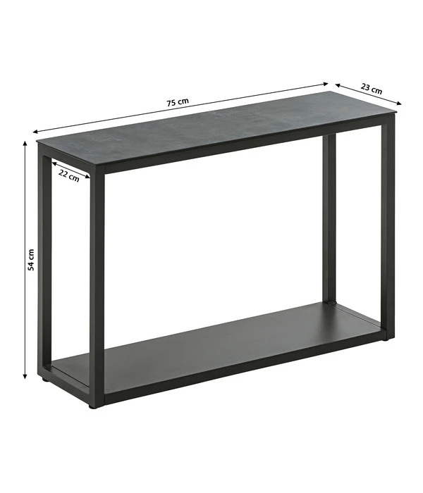 Dehner Beistelltisch Amsterdam, Ca. B75/H54/T23 Cm – Bild 6