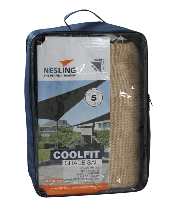Nesling Sonnensegel Coolfit, Dreieckig, Ca. B500/T710 Cm – Bild 2
