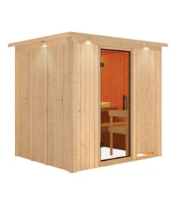 Wolff Finnhaus Innensauna De Luxe Despina, Ca. B210/H202/T184 Cm