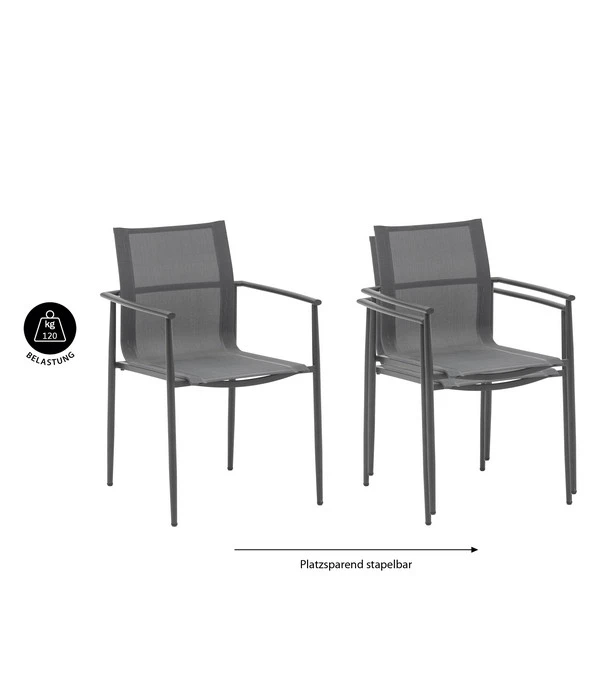 Dehner Stapelstuhl Lille – Bild 7