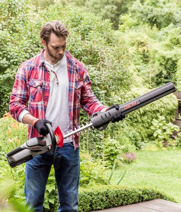 AL-KO Akku-Heckenschere HT 4055, Inkl. Akku – Bild 3