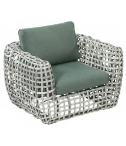 Dehner Flechtlounge Bali, 4-teilig