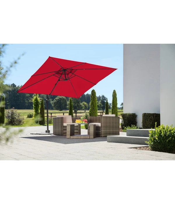 Schneider Ampelschirm Rhodos Junior, Quadratisch, Ca. B270/T270 Cm – Bild 6