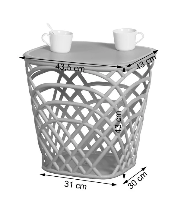 Dehner Balkonset Chelsea, 3-teilig – Bild 6