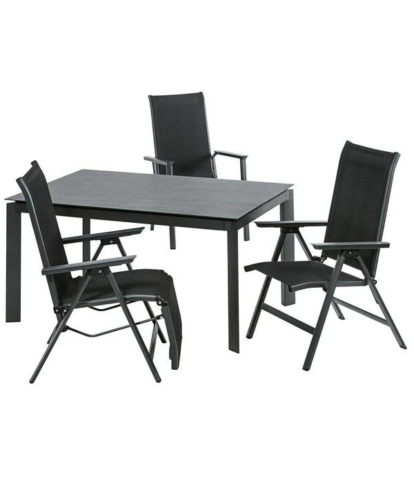 Dehner Stapelstuhl Cleveland, Dunkelgrau â Bild 2