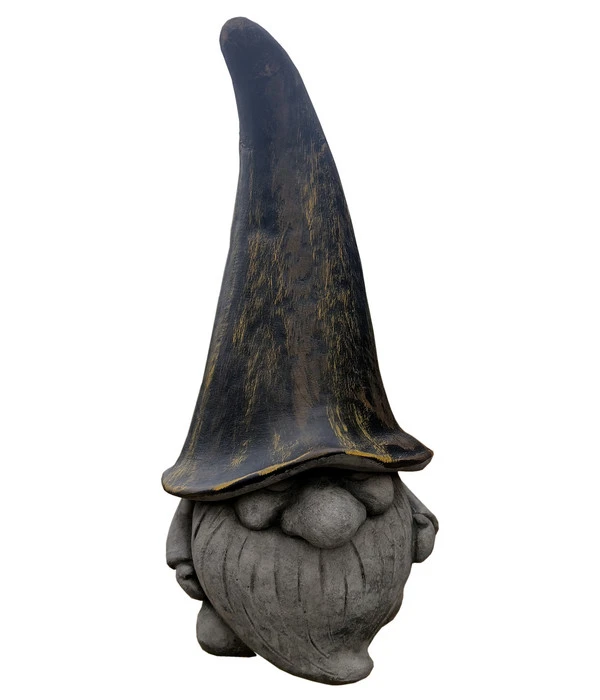 Stein-Zwerg, Dunkelgrau, Ca. H32 Cm