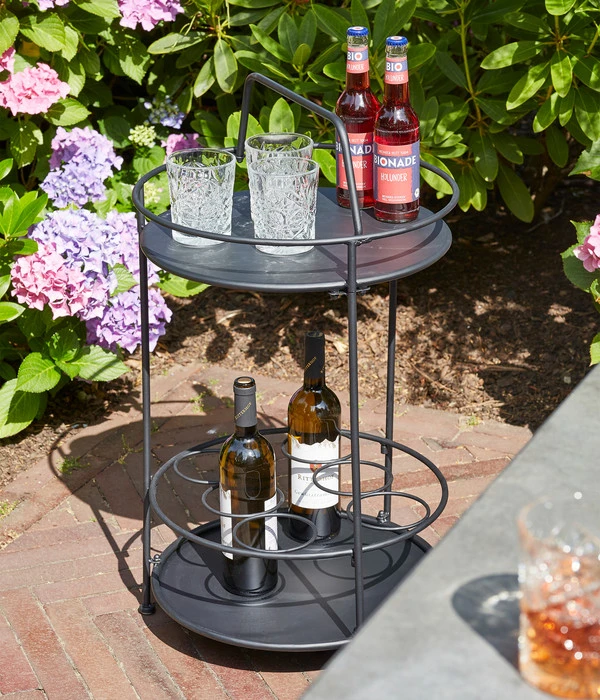 Siena Garden Beistelltisch Siero, Ca. Ø42/H74 Cm – Bild 3